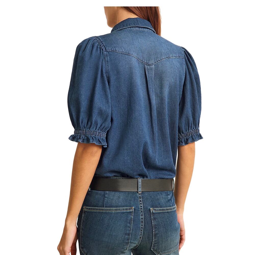 ba&sh Honey denim shirt - Picture 2 of 8